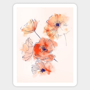 Poppies [paw-ppies] Magnet